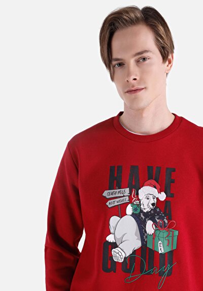 اعرض التفاصيل لـ أحمر للرجال بلوز