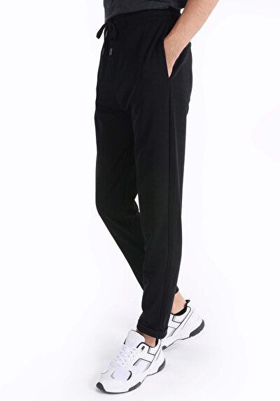 اعرض التفاصيل لـ أسود للرجال بنطال رياضي