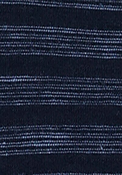 اعرض التفاصيل لـ   رقبة مستديرة مخطط رجالي أزرق كحلي كم قصير تي شيرت