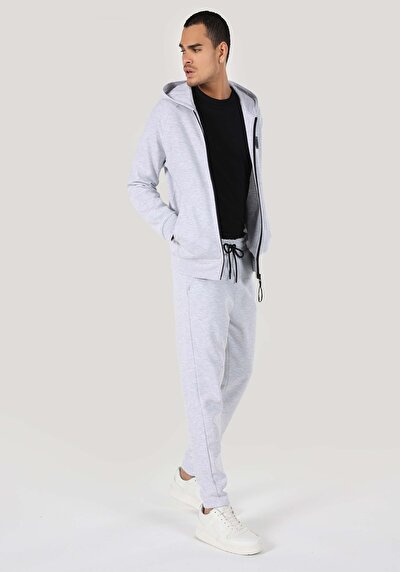 اعرض التفاصيل لـ رمادي للرجال جاكيت سترة