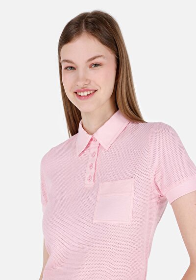 اعرض التفاصيل لـ وردي للنساء تي شيرت بأكمام قصيرة