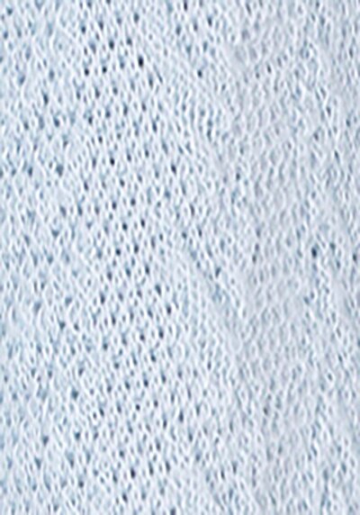 اعرض التفاصيل لـ عادي رقبة مستديرة نسائي أزرق كم قصير تي شيرت