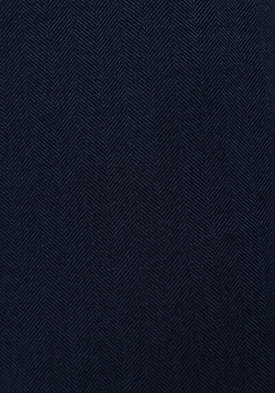 اعرض التفاصيل لـ قميص عادي رقبة مستقيم رجالي أزرق كحلي كم طويل قميص