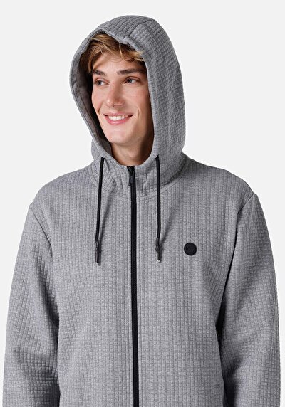 اعرض التفاصيل لـ رجالي عادي فيت جاكيت رمادي