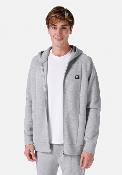 صورة من سليم فيت جاكيت رمادي للرجال