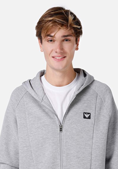 صورة من سليم فيت جاكيت رمادي للرجال