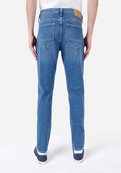 صورة من نحيف خصر منخفض ضيق الساق جينز رجالي