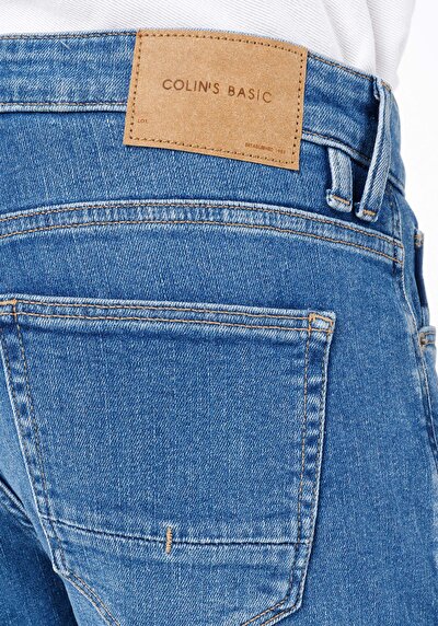 اعرض التفاصيل لـ نحيف  خصر منخفض ضيق الساق جينز رجالي