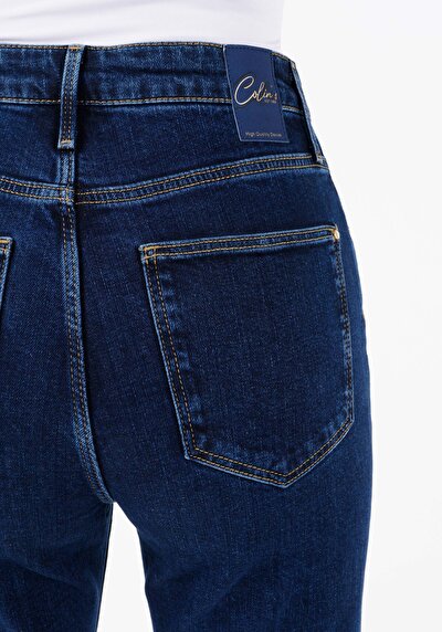 اعرض التفاصيل لـ عادي   الخصر حذاء نسائي جينز نيلي