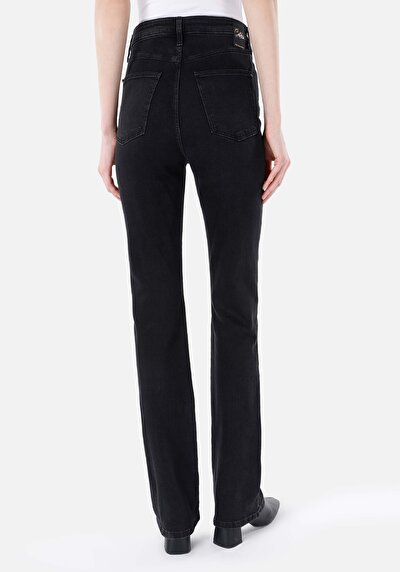 صورة من نحيف ارتفاع الخصر الساق الإسبانية الجينز النسائي