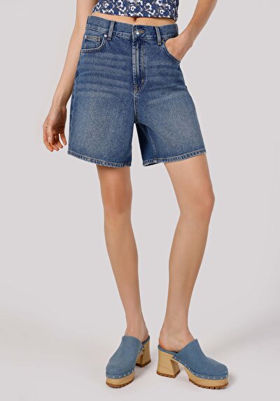 اعرض التفاصيل لـ أزرق للنساء شورت