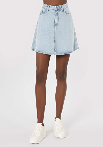 اعرض التفاصيل لـ أزرق للنساء تنورة