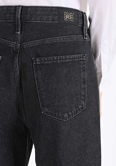 اعرض التفاصيل لـ   خصر عالي ساق واسعة نسائي جينز أبيض