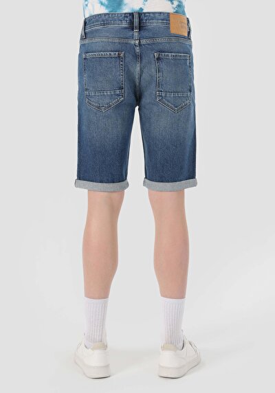 اعرض التفاصيل لـ أزرق للرجال شورت