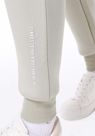 اعرض التفاصيل لـ نحيف   الخصر نسائي بنطلون رياضي أخضر