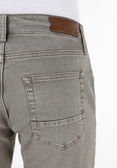 اعرض التفاصيل لـ مستقيم   الخصر مستقيم الساق الرجال السراويل الخضراء