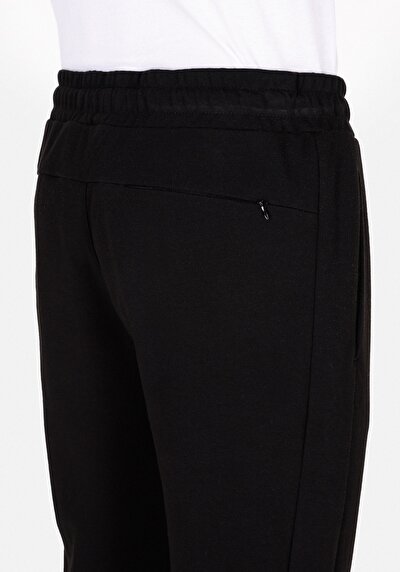 اعرض التفاصيل لـ نحيف   الخصر مستقيم رجالي بنطال رياضي أسود