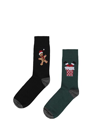 صورة من متعدد الألوان للرجال جوارب