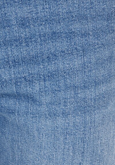 اعرض التفاصيل لـ   منتصف الخصر نحيف الساق الجينز النيلي للرجال