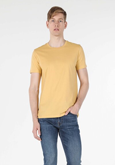 اعرض التفاصيل لـ  رقبة مستديرة مستقيم رجالي ساري كم قصير تي شيرت