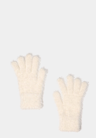 صورة من قفازات Ecru نسائية