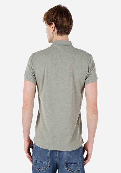 اعرض التفاصيل لـ  بولو الرقبة مستقيم رجالي كم قصير تي شيرت