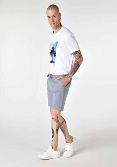 اعرض التفاصيل لـ أزرق للرجال شورت