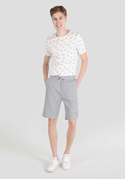 صورة من رمادي للرجال شورت