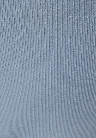 اعرض التفاصيل لـ نحيف  ياقة مستديرة مستقيم نسائي أزرق كم قصير تي شيرت