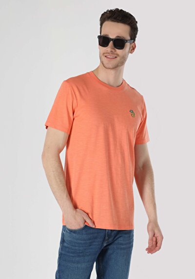 صورة من مرجاني للرجال تي شيرت بأكمام قصيرة