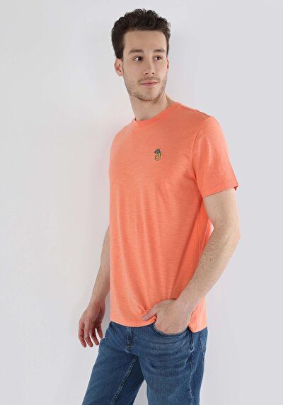 صورة من مرجاني للرجال تي شيرت بأكمام قصيرة