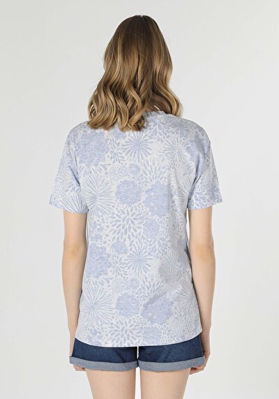 اعرض التفاصيل لـ متعدد الألوان للنساء تي شيرت بأكمام قصيرة