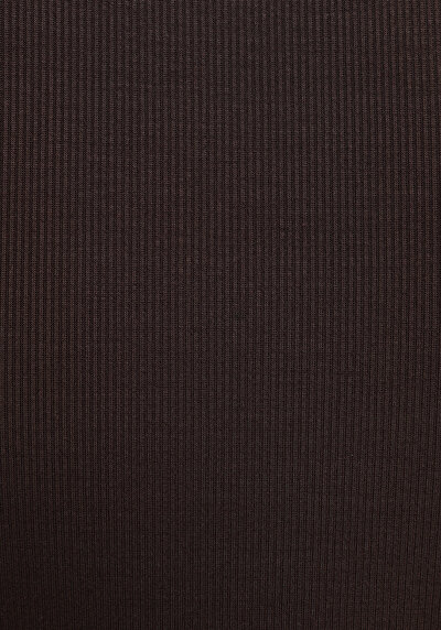 اعرض التفاصيل لـ ضيق ياقة مستديرة مستقيم نسائي بني كم قصير تي شيرت