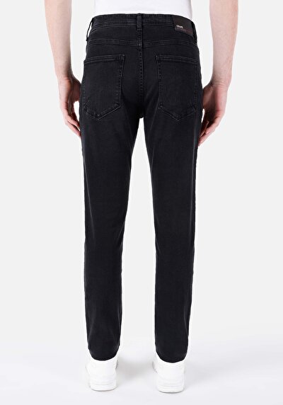 صورة من مستقيم خصر منخفض مستقيم الساق جينز رجالي