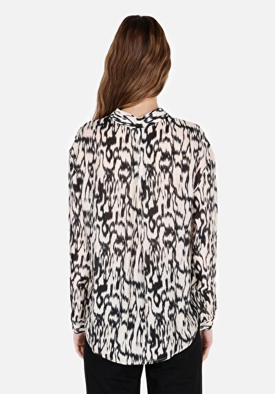 اعرض التفاصيل لـ بيج للنساء قميص  كم طويل