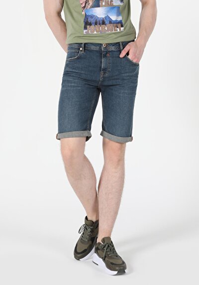 اعرض التفاصيل لـ أزرق للرجال شورت