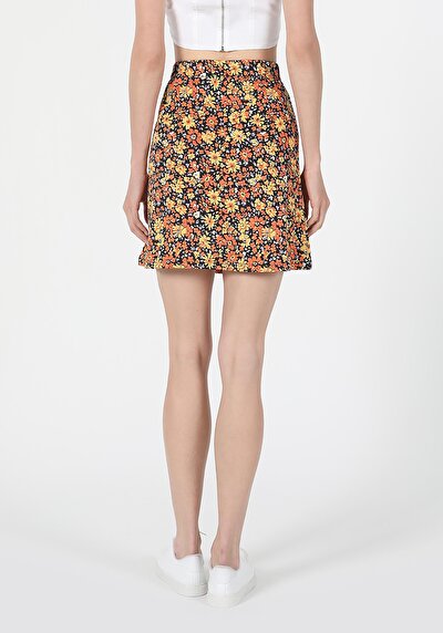 اعرض التفاصيل لـ   أزهار تنورة نسائية متعددة الألوان