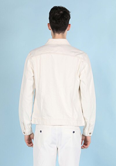 صورة من أبيض للرجال جاكيت سترة