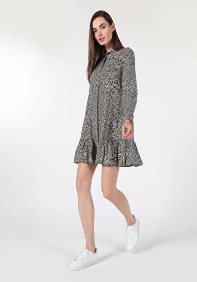 صورة من متعدد الألوان للنساء فستان