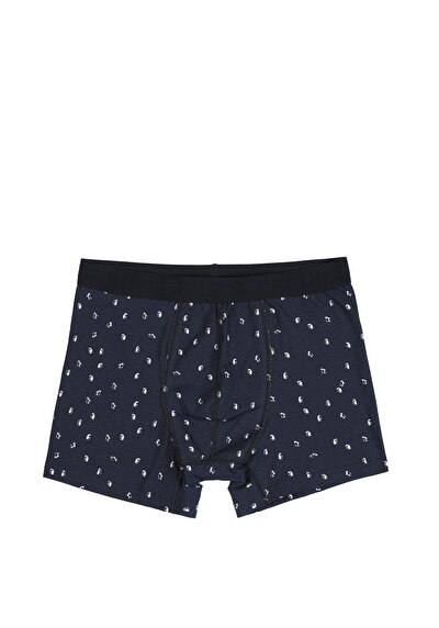 صورة من مودرن فيت رجالي أزرق داكن بوكسر