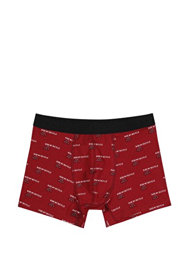 صورة من مودرن فيت بوكيندي عنابي للرجال