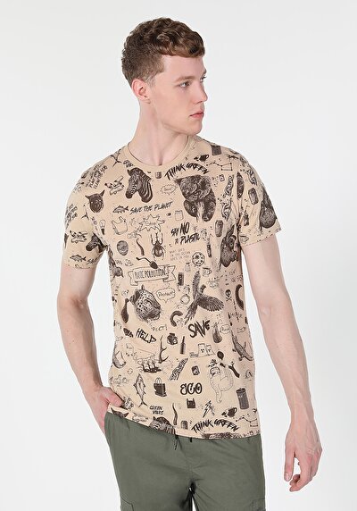 اعرض التفاصيل لـ بيج للرجال تي شيرت بأكمام قصيرة