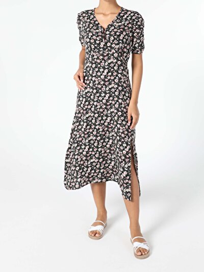 صورة من متعدد الألوان للنساء فستان