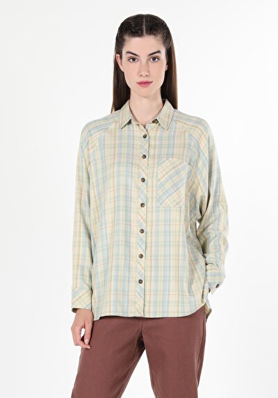 اعرض التفاصيل لـ بيج للنساء قميص  كم طويل