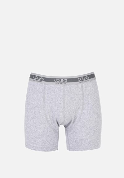 صورة من مودرن فيت مستقيم رجالي رمادي بوكسر