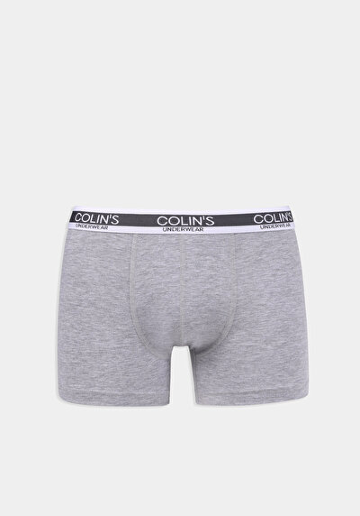 صورة من مودرن فيت مستقيم رجالي رمادي بوكسر