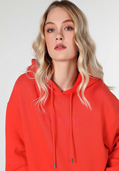 صورة من برتقالي للنساء بلوز