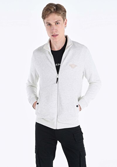 صورة من Slim Fit جاكيت Ecru للرجال