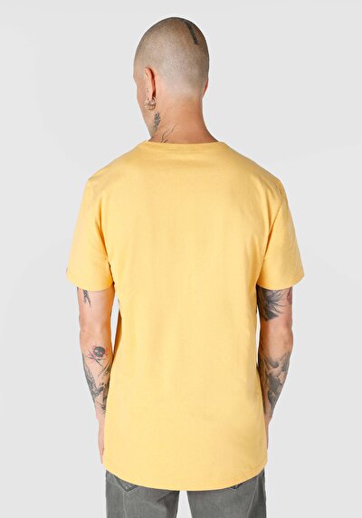 صورة من عادي رقبة مستديرة رجالي ساري كم قصير تي شيرت