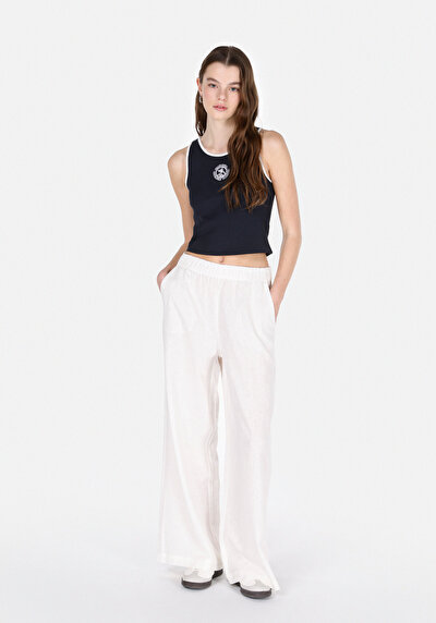 اعرض التفاصيل لـ سليم فيت نسائي بلوزة دبابة باللون الأزرق الداكن